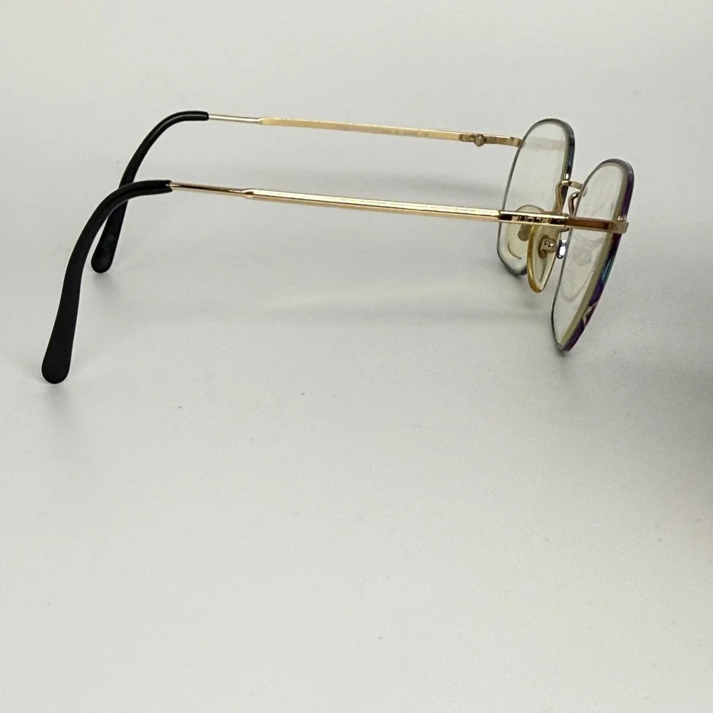 Sunjet by Carrera‎ 5203 Eyeglass Frames Gold Purple Multi Italy 51-20 140 21906